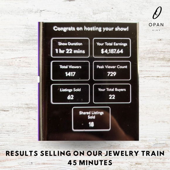 The Opan Bins JEWELRY TRAIN | FRIDAY DECEMBER 19TH - Picture 2 of 4